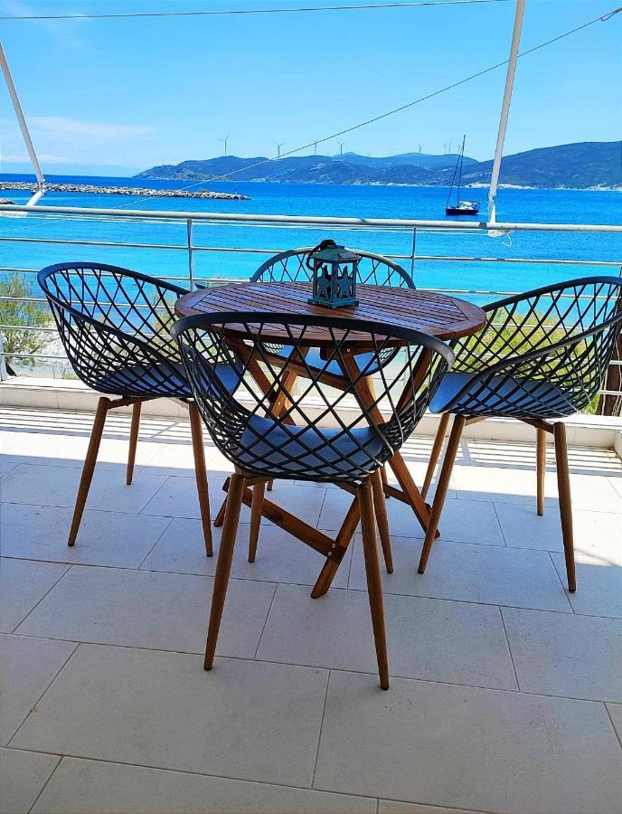 Deep Blue Apartment Agioi Apostoloi  Ngoại thất bức ảnh