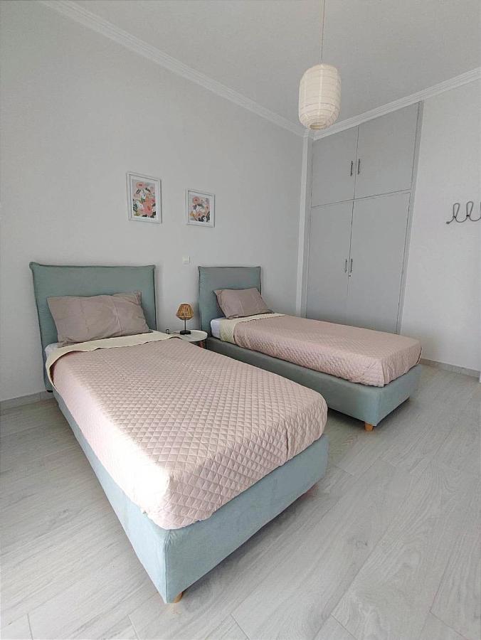 Deep Blue Apartment Agioi Apostoloi  Ngoại thất bức ảnh