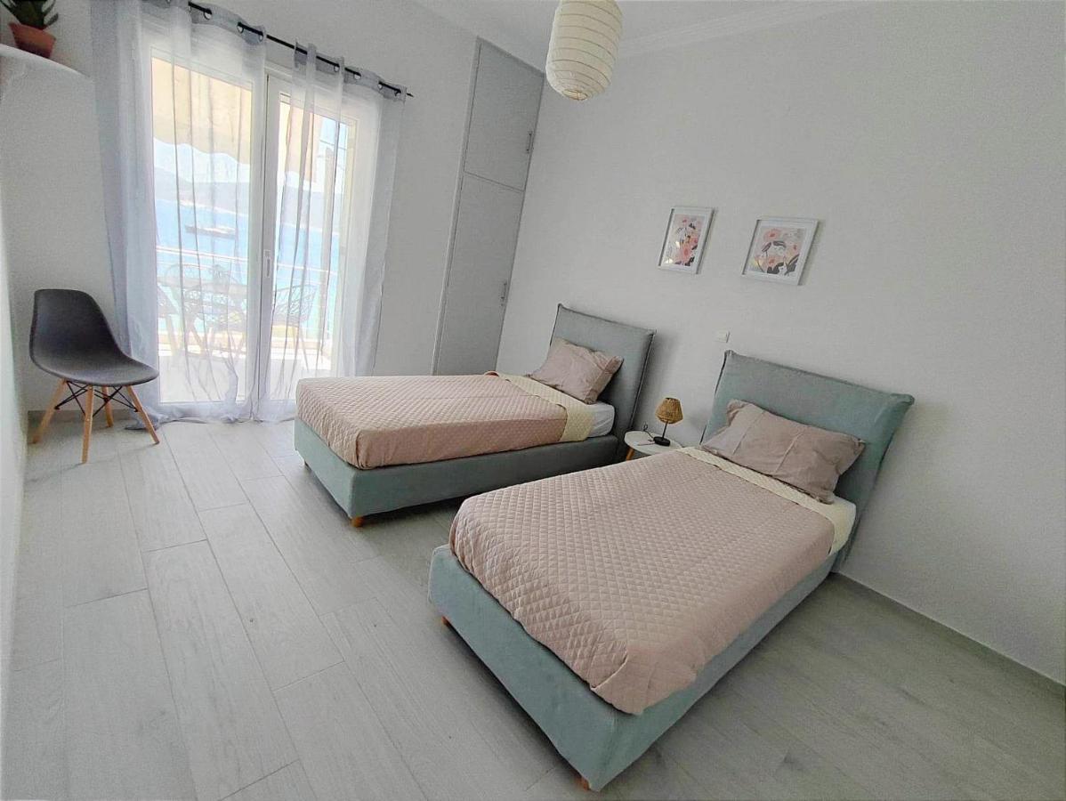 Deep Blue Apartment Agioi Apostoloi  Ngoại thất bức ảnh